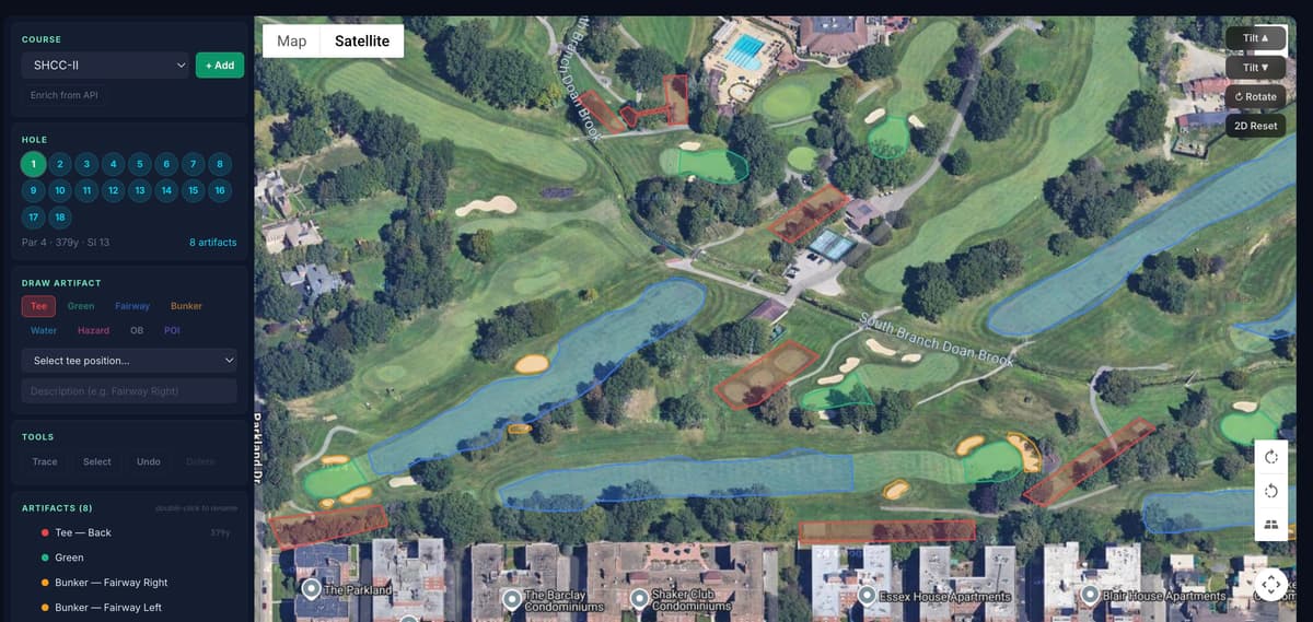 Community Course Mapper